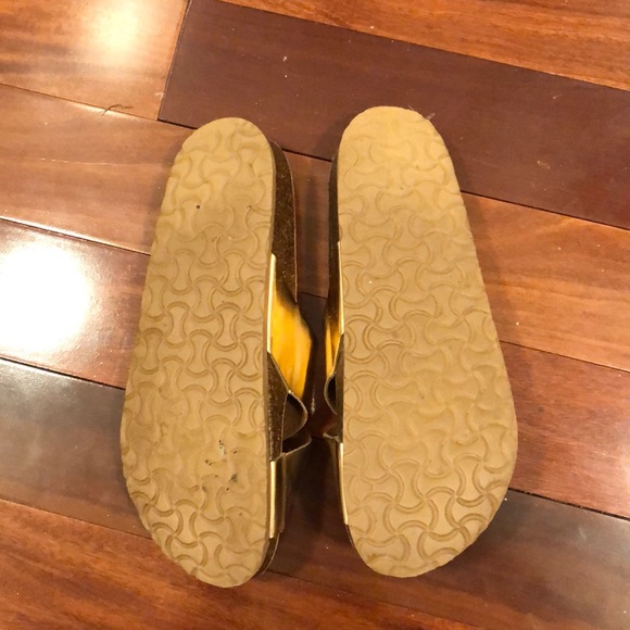 ASOS brand South Beach rose gold sandals - Picture 6 of 7